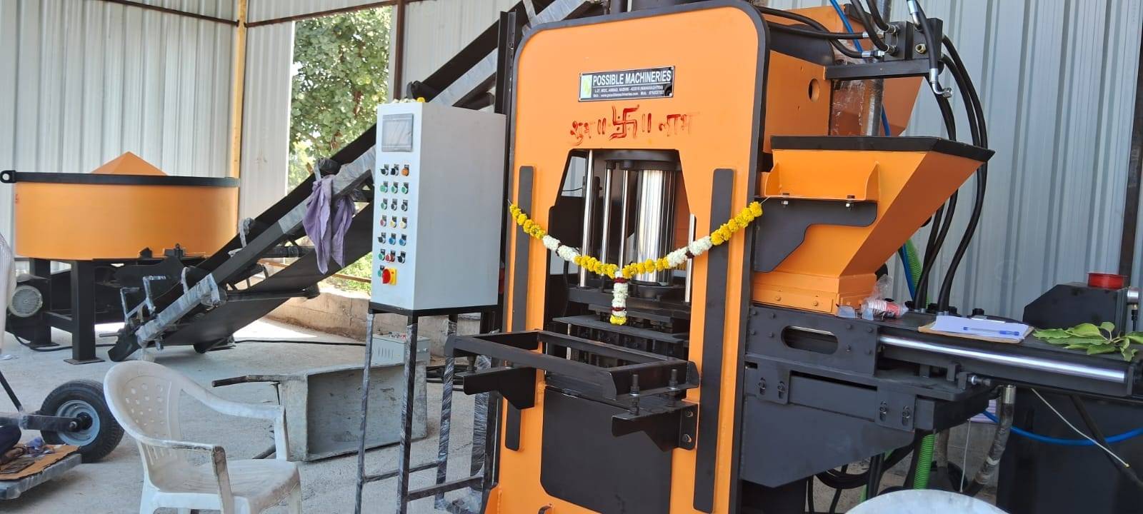 Automatic Fly Ash Bricks Making Plant Manufacturer of Fly Ash Brick Making Machine CSEB (Compressed Stabilize Earth Block) Block Making Plant Vibro Table Setup For Paver Blocks and many more.